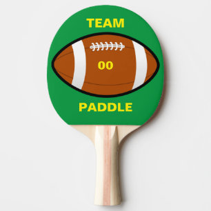 Raquette De Ping Pong Équipe De Football Ping Pong Paddle