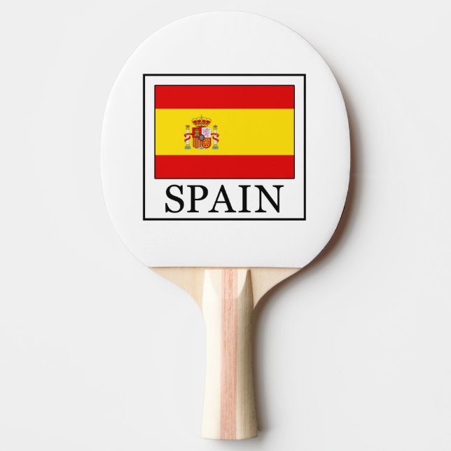 Raquette De Ping Pong Espagne (Devant)