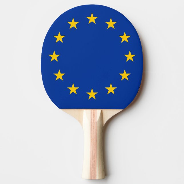 Raquette De Ping Pong Étoiles d'UE de la palette | de ping-pong de (Devant)