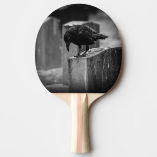 Raquette De Ping Pong Falln Cemetery Crow