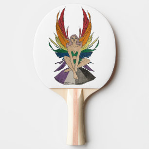 Raquette De Ping Pong Fée asexuée