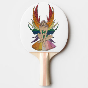 Raquette De Ping Pong Fée lesbienne