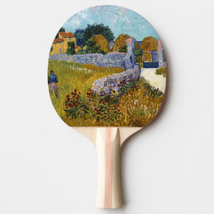 Raquette De Ping Pong Ferme en Provence (1888) par Vincent Van Gogh