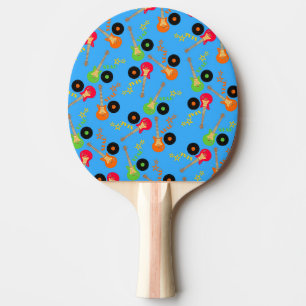 Raquette De Ping Pong Fête d'anniversaire de garçon de vedette du rock