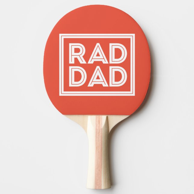 Raquette De Ping Pong Fête des pères - Rad Dad (Devant)