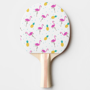 Raquette De Ping Pong Flamants roses au néon 2