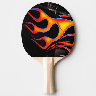 Raquette De Ping Pong Flammes