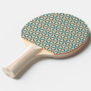 Raquette De Ping Pong Fleur de vie - motif de timbre - BG 1