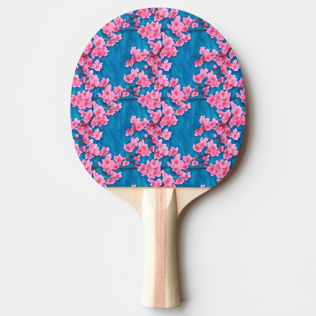 Raquette De Ping Pong Fleurs de cerisiers (Devant)