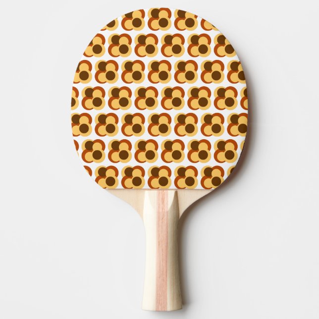 Raquette De Ping Pong Formes géométriques Abstraites (Devant)