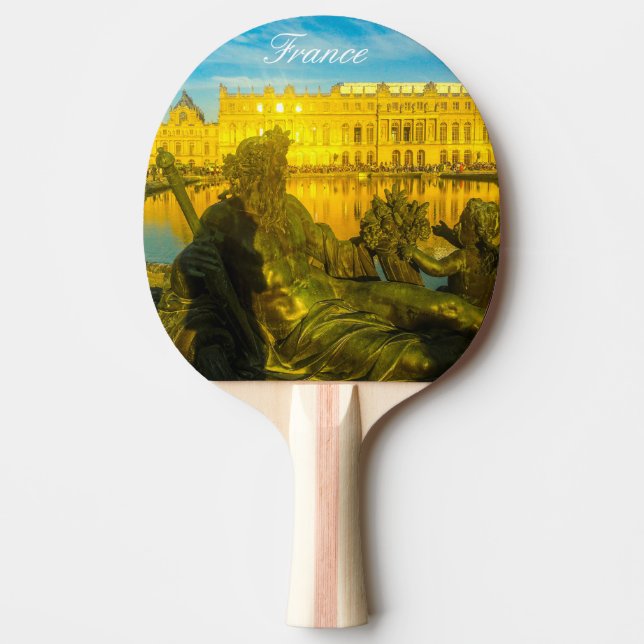 Raquette De Ping Pong France Paris Architecture Sunset Versailles (Devant)