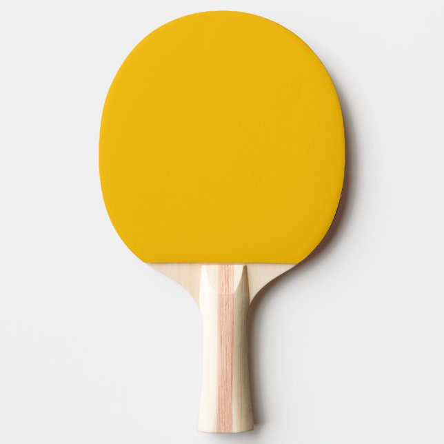 Raquette De Ping Pong Frénésie jaune chaud uni (Devant)