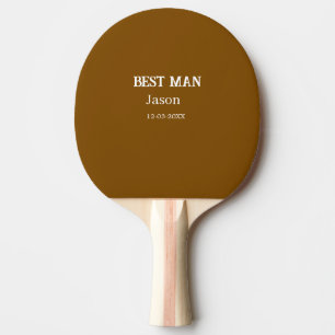 Raquette De Ping Pong garçon d'honneur enterrement de vie de jeune fille