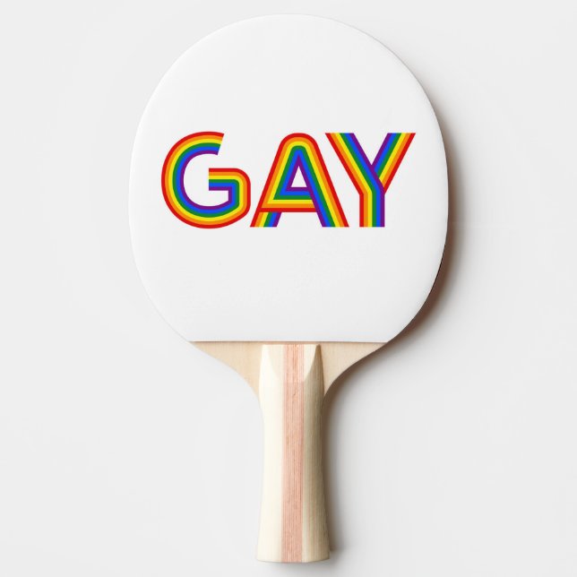 RAQUETTE DE PING PONG GAY (Devant)