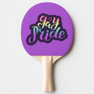 Raquette De Ping Pong Gay pride