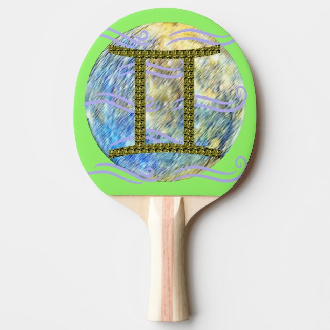 Raquette De Ping Pong Gémeaux (Devant)