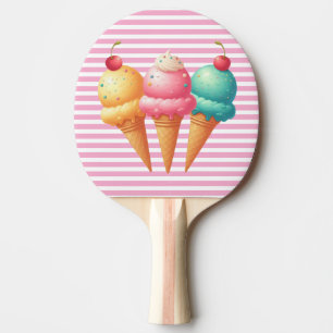 Raquette De Ping Pong Glace colorée
