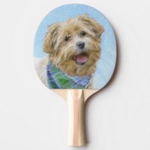 Raquette De Ping Pong Glen of Imaal Terrier Peinture - Art original Chie