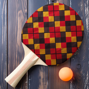 Raquette De Ping Pong Golden Inferno Plaid