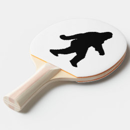 Raquette De Ping Pong Gone Squatchin - Sasquatch Silhouette