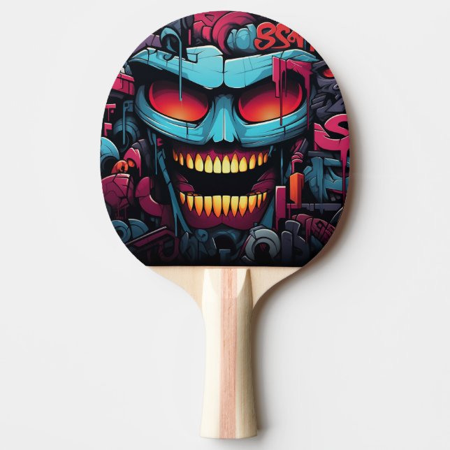 Raquette De Ping Pong Graffiti Ping Pong Paddle (Devant)