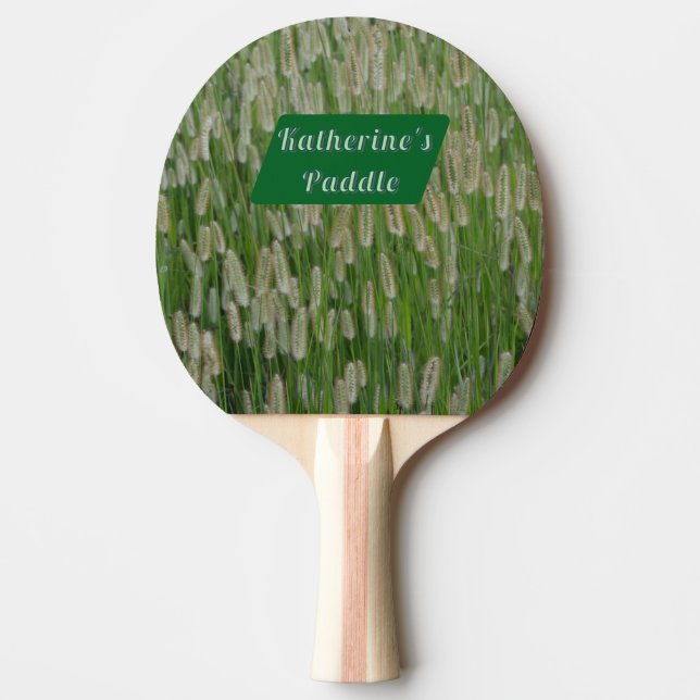 Raquette De Ping Pong Graines vertes (Devant)