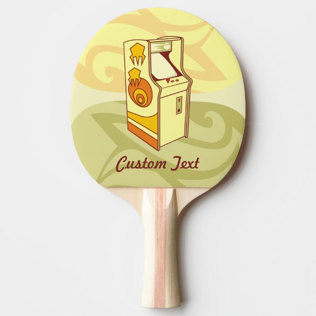 Raquette De Ping Pong Grande arcade jeu console ping pong paddle (Devant)