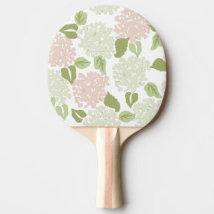 Raquette De Ping Pong Grandmillenial hydrangea preppy floral joli