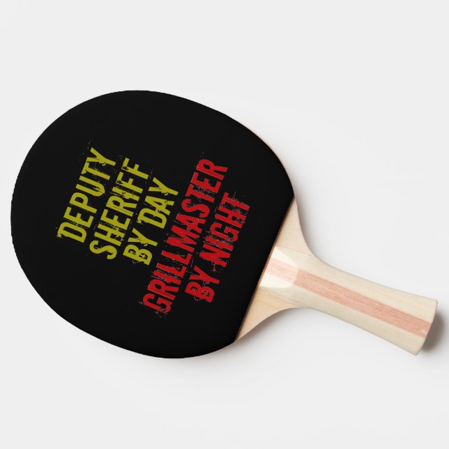 Raquette De Ping Pong Grillmaster Sheriff adjoint (Côté)