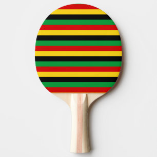 Raquette De Ping Pong Guinée Bissau Sao Tomé Principe drapeau décompte d