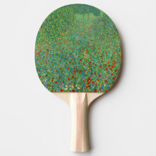 Raquette De Ping Pong Gustav Klimt - Champ de pavot