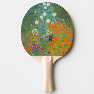 Raquette De Ping Pong Gustav Klimt - Jardin des fleurs