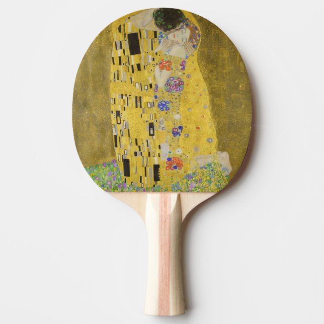 Raquette De Ping Pong Gustav Klimt - Le baiser (Devant)