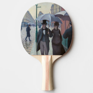 Raquette De Ping Pong Gustave Caillebotte - Paris Street ; Rainy Day