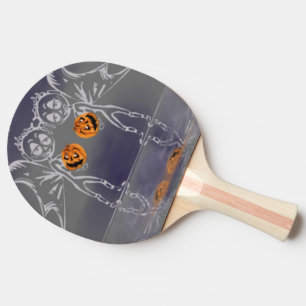 Raquette De Ping Pong Halloween fées citrouilles