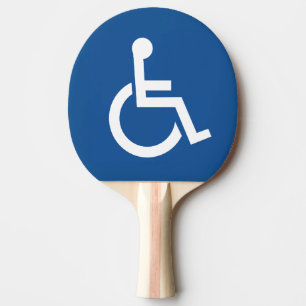 Raquette De Ping Pong Handicapé