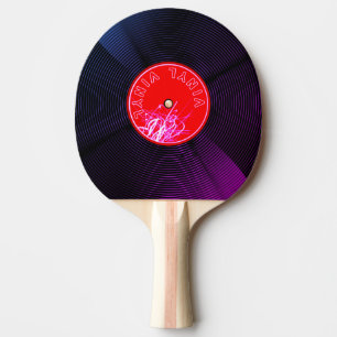 Raquette De Ping Pong Harmonie et précision : enregistrement de vinyle