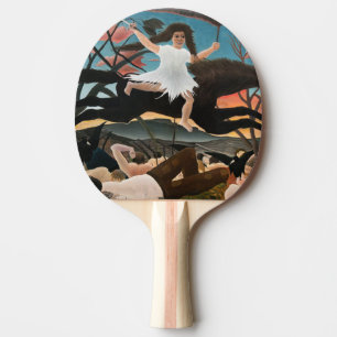 Raquette De Ping Pong Henri Rousseau - La guerre