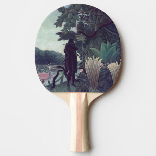 Raquette De Ping Pong Henri Rousseau - Le Charmeur Des Serpents