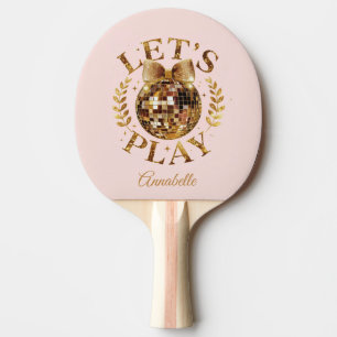 Raquette De Ping Pong Hippie esthétique Super rétro Vintage 70's