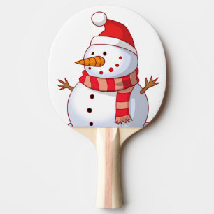 RAQUETTE DE PING PONG HIVER SNOWMAN