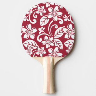 RAQUETTE DE PING PONG ÎLE PLUMERIA (ROUGE CARDINAL)