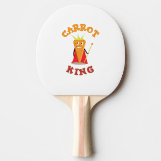 Raquette De Ping Pong Illustration de la couronne de légume royale Carro
