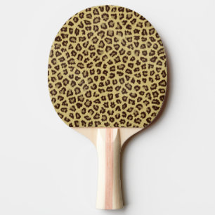 Raquette De Ping Pong Impression léopard / guépard