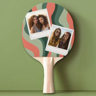 Raquette De Ping Pong Instagram 2 Photo Collage - Courbes de saumons bio