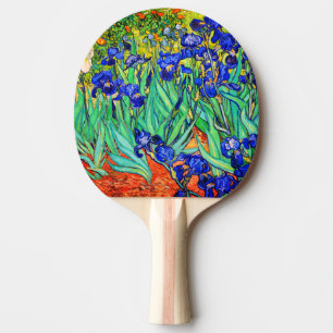 Raquette De Ping Pong Irises par Vincent Van Gogh