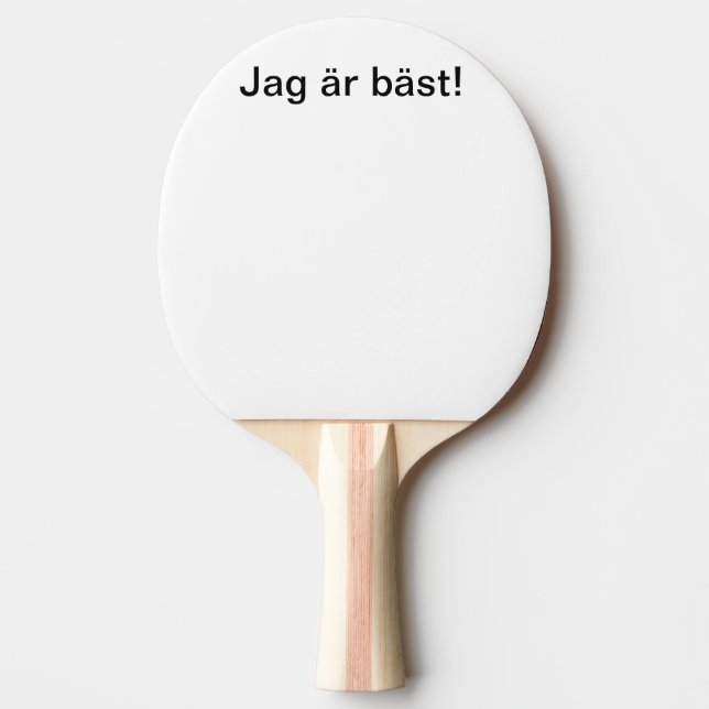 Raquette De Ping Pong Jag är bäst!  (Devant)