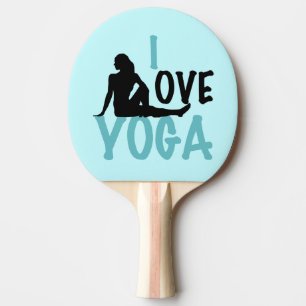 Raquette De Ping Pong J'aime le yoga