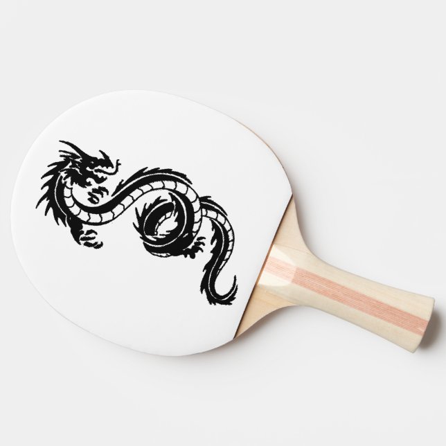 Raquette De Ping Pong Jeu Dragón. (Côté)
