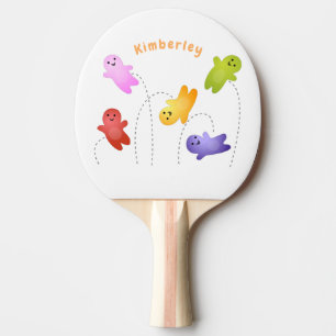 Raquette De Ping Pong Jolie gelée bébés bonbons bonbons dessin animé
